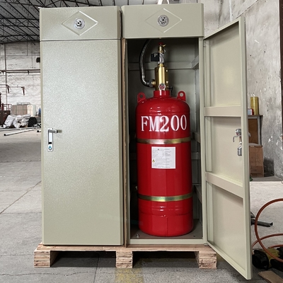 Hfc227ea Gas Fire Suppression FM200 Cabinet System Total Flooding Clean Agent