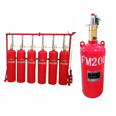 Efficient FM200 Gas Suppression System With Filling Density Extinguishing ≦950kg/M3