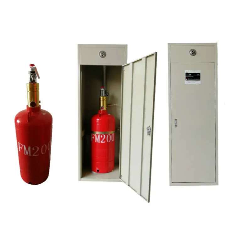 Hfc227ea Gas Fire Suppression FM200 Cabinet System Total Flooding Clean Agent