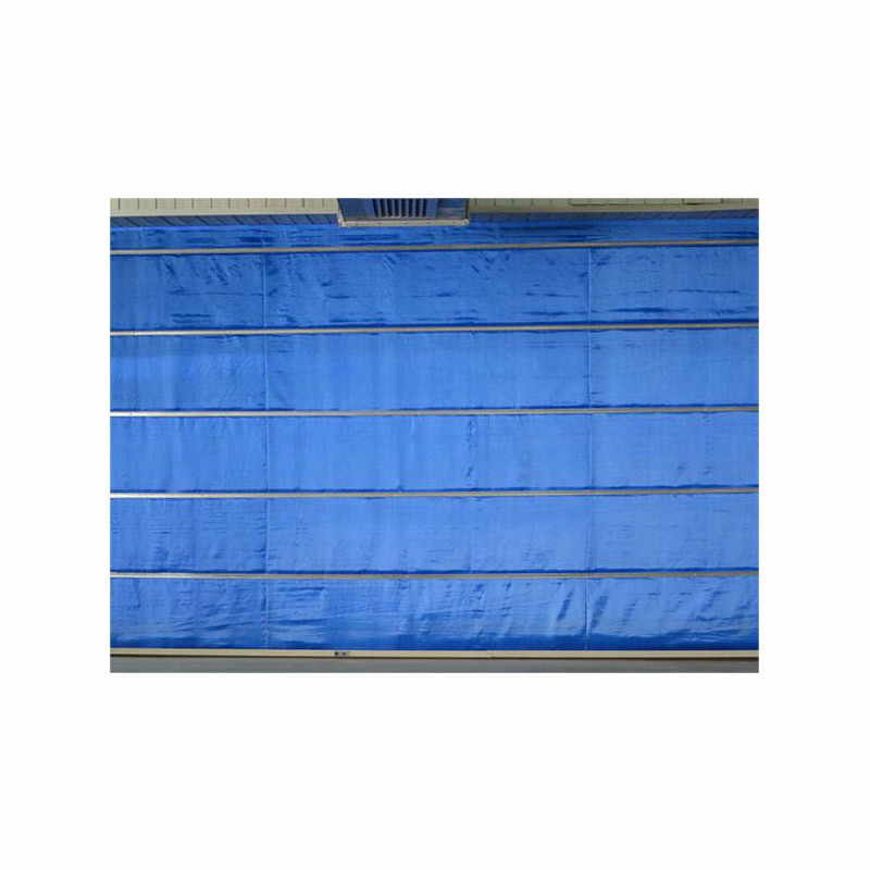Double Track Blue Fire Roller Curtain Shutter Door For Industrial
