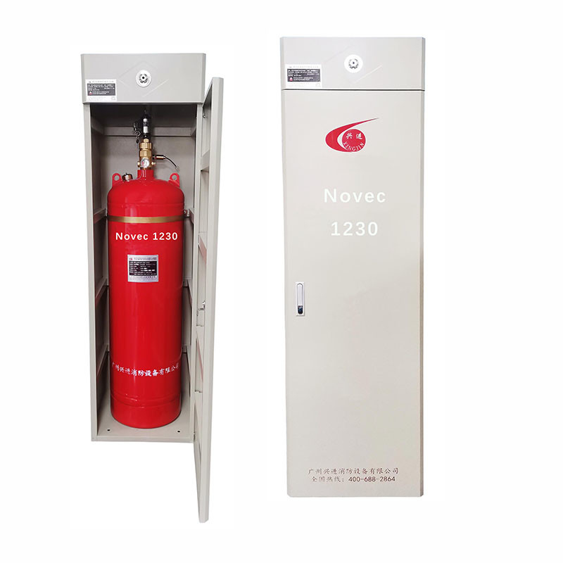 Steel Cylinder NOVEC 1230 Fire Suppression System Clean Gas and Environmentally Friendly