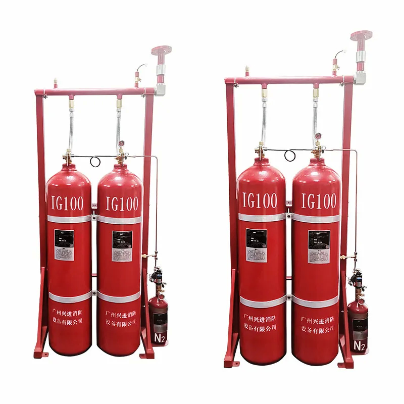 Industrial-Grade Inert Gas Fire Suppression System For Fire Safety