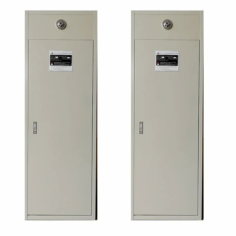 Effective Fire Suppression FM200 Cabinet System With And 0.95kg/L Max Filling Rate