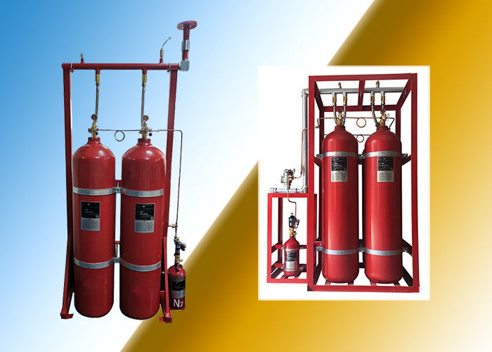 30MPa IG541 Inergen Gas Fire Suppression System For Minimal Damage