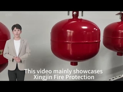 편리한 실내 외관 FM200 소방 시스템 7 바 압력