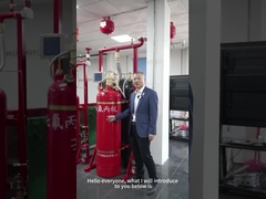 높은 안전성 FM200 피스톤 소방 시스템