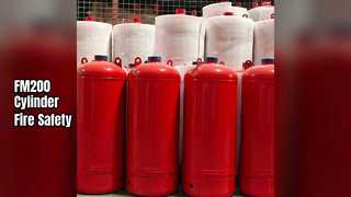 강철 FM200 실린더 화재 진압